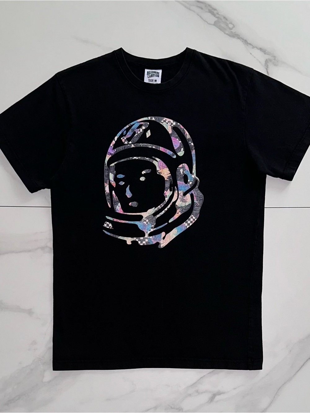 Billionaire Boys Club BBC Floral Astronaut Graphic T-Shirt Black Medium
